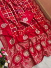 Jk 366 Viscose Silk Fabric Border Saree